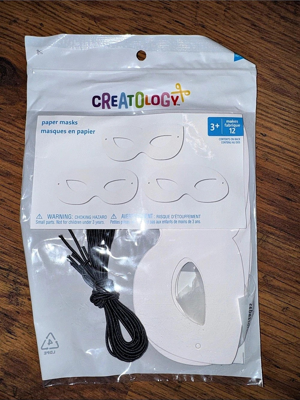 Creatology Paper Masks Kit 12-Pack Kids 3+